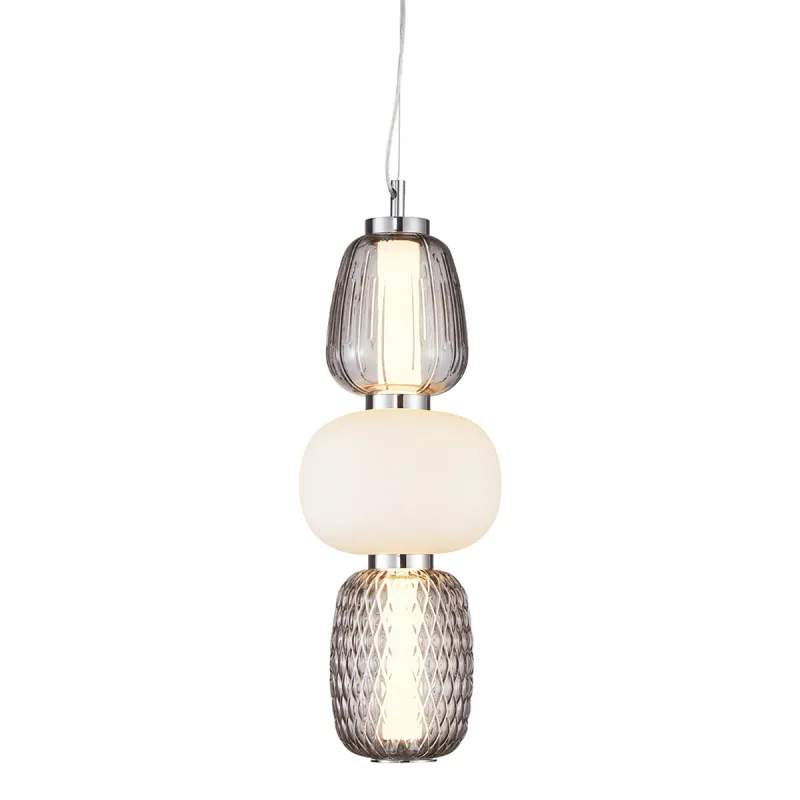 Pendul Caro ML0364 Milagro LED, Crom, Polonia