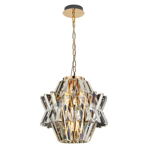 Suspensie Crown ML0399 Milagro E14, Auriu, Polonia