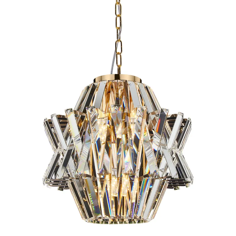 Suspensie Crown ML0399 Milagro E14, Auriu, Polonia