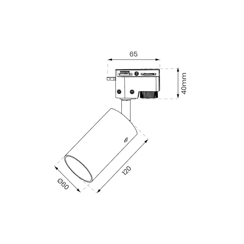 Downlight 1 Fază ML0690 Milagro, Gu10