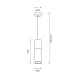 Pendul ML0845 Milagro, Elegant, Gu10, Auriu