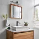 Aplica Baie ML1019 Milagro, Modern, Led, Negru