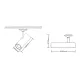 Downlight 1 Fază ML1118 Milagro, Led