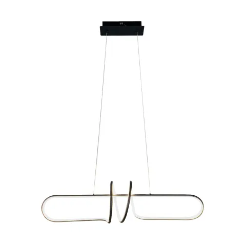 Lustra ML1576 Milagro, Modern, Led, Negru