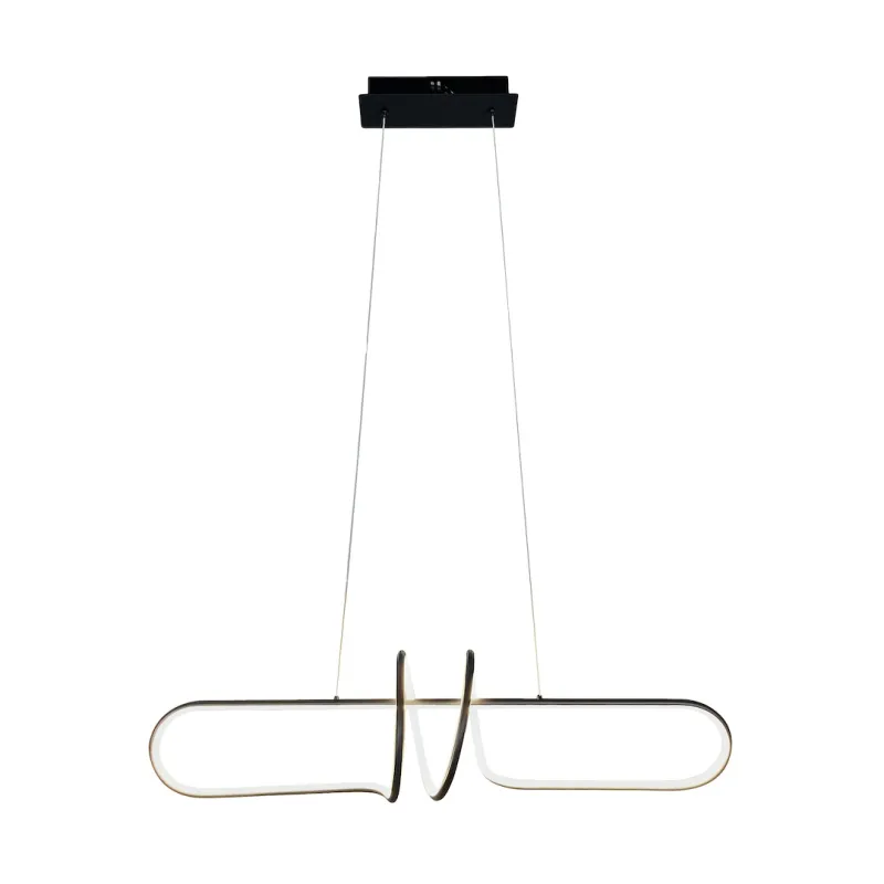 Lustra ML1576 Milagro, Modern, Led, Negru