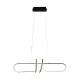 Lustra ML1576 Milagro, Modern, Led, Negru