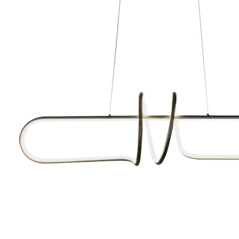 Lustra ML1576 Milagro, Modern, Led, Negru