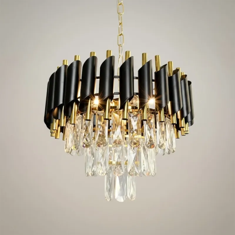 Lustra Plafon ML1634 Milagro, Elegant, E14, Negru