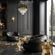 Lustra Plafon ML1634 Milagro, Elegant, E14, Negru