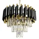 Lustra Plafon ML1634 Milagro, Elegant, E14, Negru