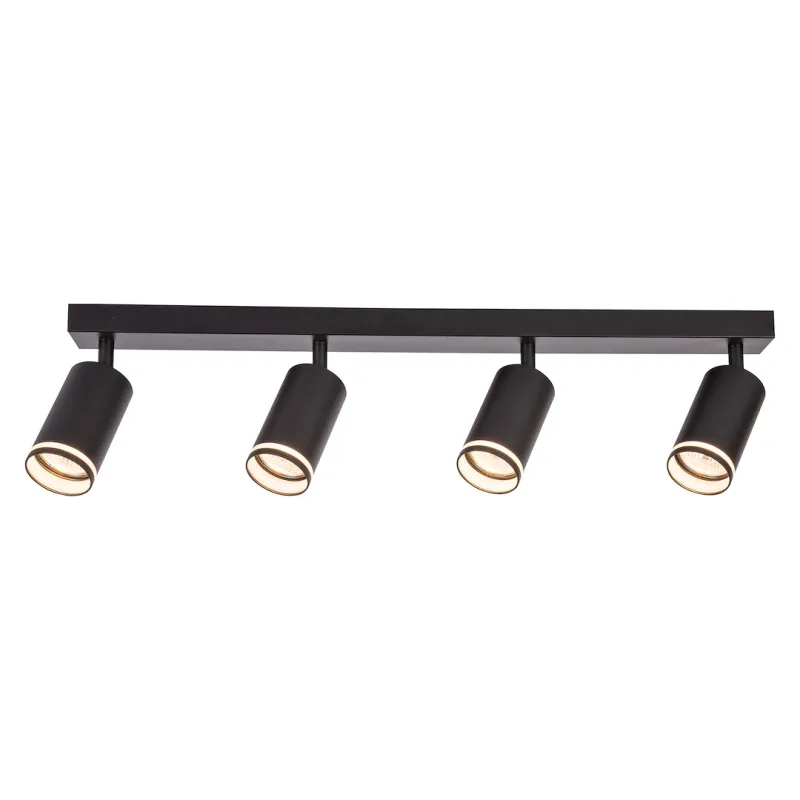 Lustra Spot ML2073 Milagro, Modern, Gu10, Negru