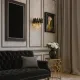 Aplica ML2412 Milagro, Elegant, E14, Negru