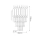 Aplica ML2412 Milagro, Elegant, E14, Negru