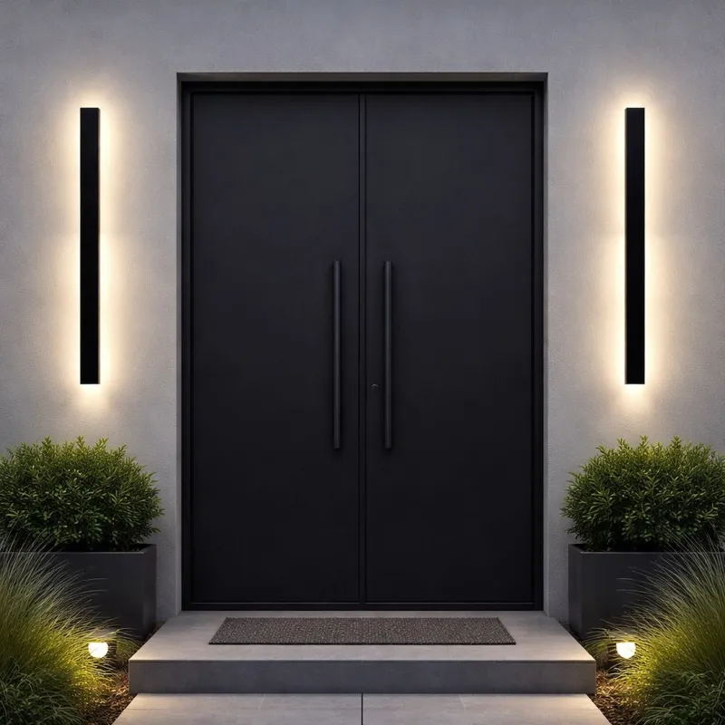 Aplica Exterior ML2517 Milagro, Practic, Led, Negru