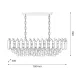 Candelabru ML2518 Milagro, Elegant, E14, Negru