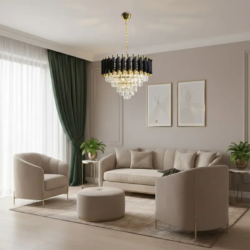 Candelabru ML2582 Milagro, Elegant, E14, Negru
