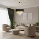Candelabru ML2582 Milagro, Elegant, E14, Negru