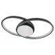 Lustra Plafon Focus Milagro Led, Negru, ML6413 Polonia
