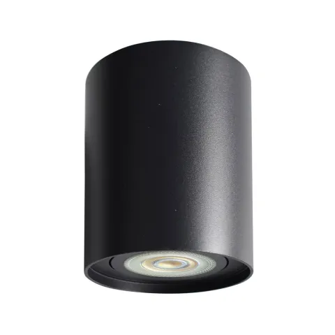Downlight Aplicat Circular Bima Milagro Gu10, Negru, ML7011, Polonia