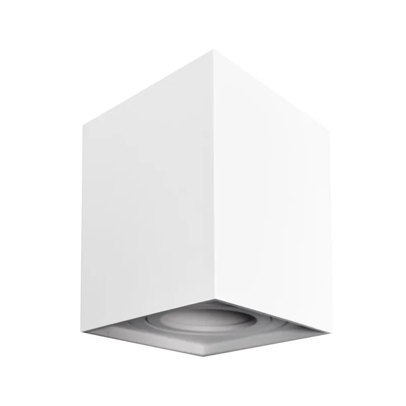 Downlight Aplicat Patrat Bima Milagro Gu10, Alb, ML7012, Polonia