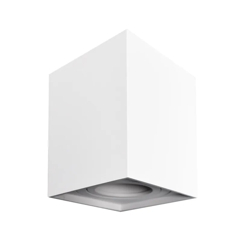 Downlight Aplicat Patrat Bima Milagro Gu10, Alb, ML7012, Polonia
