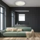 Plafoniera Ontario Milagro Led, Alb, ML7136, Polonia