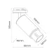 Spot Sina 1 Faza Mica ML7368 Milagro GU10, Alb, Polonia