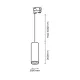 Pendul Sina Pipe Milagro Gu10, Negru, ML7683 Polonia