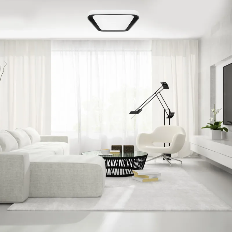 Plafoniera Quadro Milagro Led, Alb, ML7932, Polonia