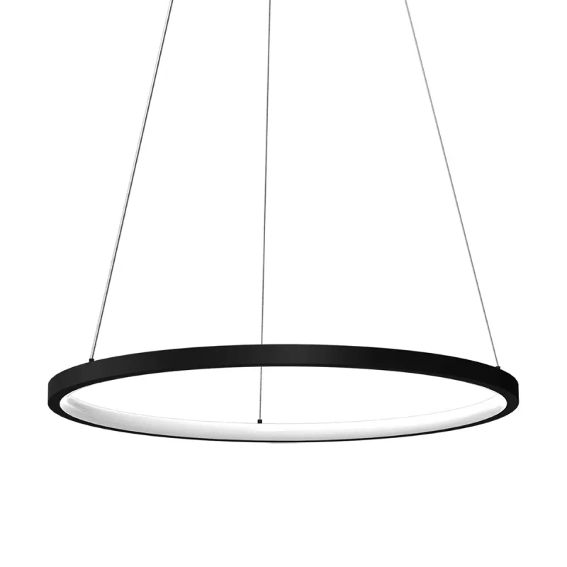 Suspensie Rotonda ML7939 Milagro LED, Negru, Polonia
