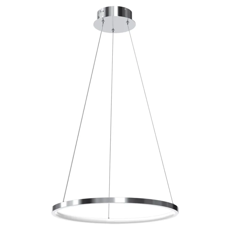 Suspensie Rotonda Milagro Led, Argintiu, ML7940, Polonia