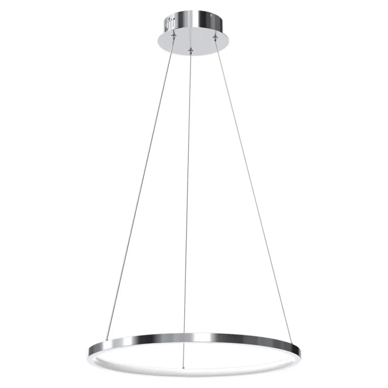 Suspensie Rotonda Milagro Led, Argintiu, ML7940, Polonia