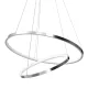 Suspensie Rotonda Milagro Led, Argintiu, ML7943, Polonia