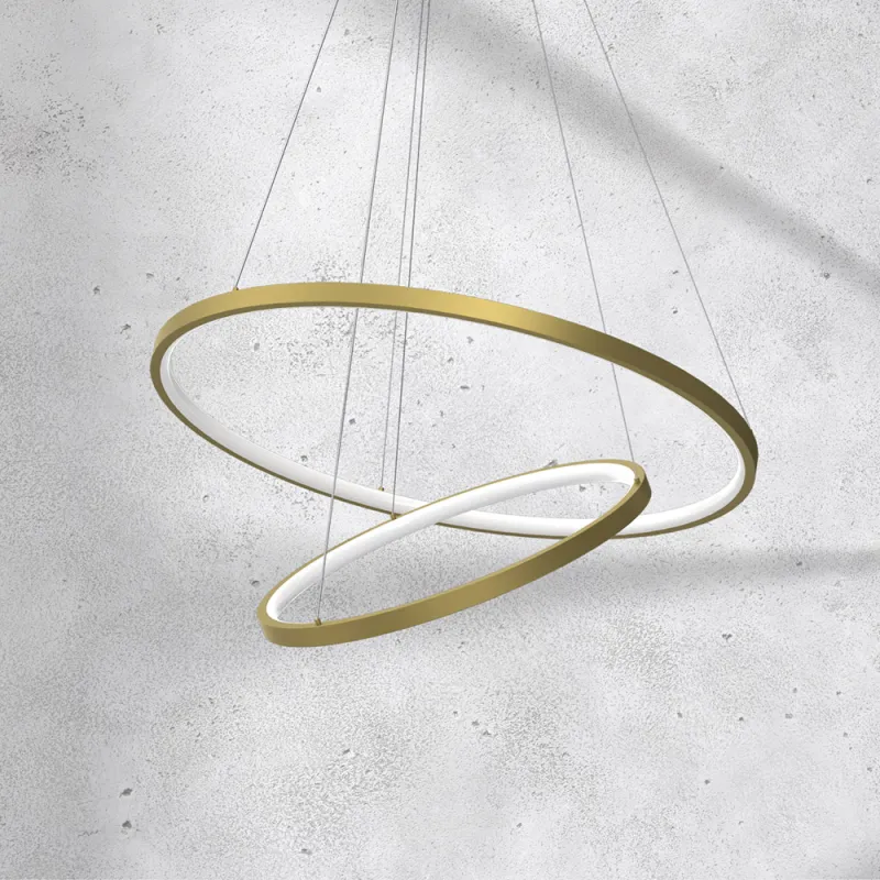 Suspensie Rotonda Milagro Led, Auriu, ML7944, Polonia