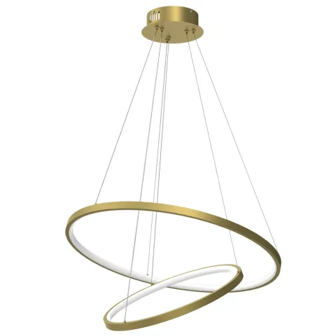 Suspensie Rotonda Milagro Led, Auriu, ML7944, Polonia