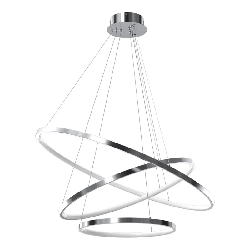 Suspensie Rotonda Milagro Led, Crom, ML7946, Polonia