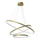 Suspensie Rotonda Milagro Led, Auriu, ML7947, Polonia