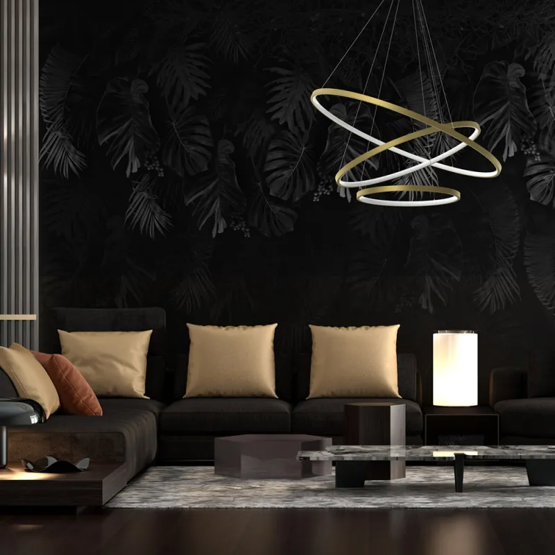 Suspensie Rotonda Milagro Led, Auriu, ML7947, Polonia