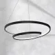 Suspensie Lucero Milagro Led, Negru, ML7948, Polonia