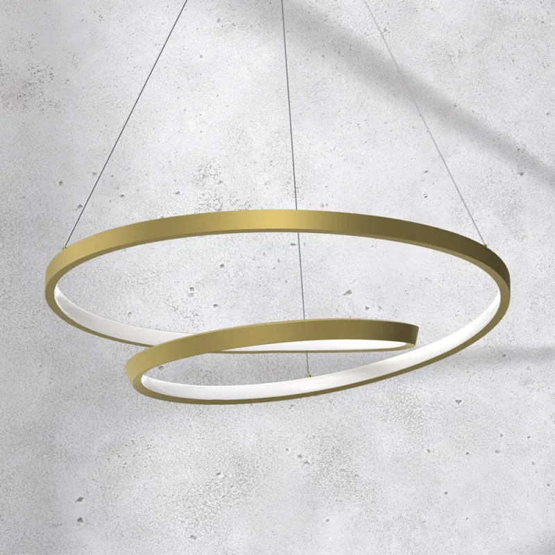 Suspensie Lucero Milagro Led, Auriu, ML7950, Polonia