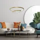 Suspensie Lucero Milagro Led, Auriu, ML7950, Polonia