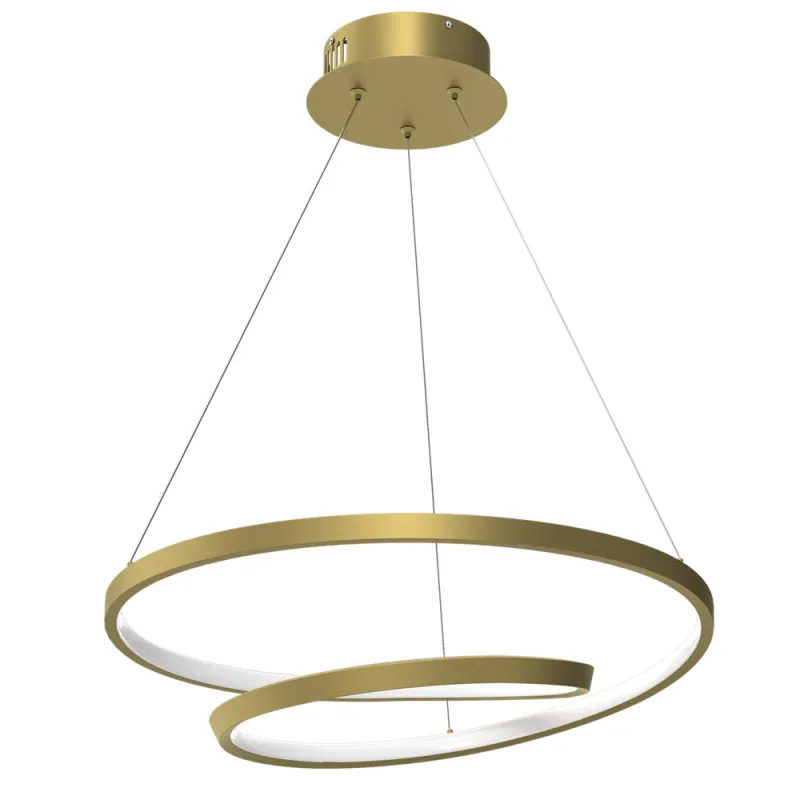 Suspensie Lucero Milagro Led, Auriu, ML7950, Polonia