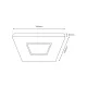 Plafoniera Sparky Milagro Led, Alb, ML8234, Polonia