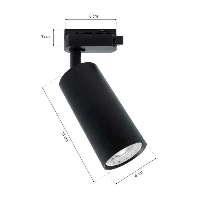 Plafoniera Spot Milagro Negru, ML8277, Polonia