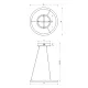 Suspensie Galaxia Milagro Led, Negru, ML8420, Polonia