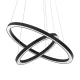 Suspensie Galaxia Milagro Led, Negru, ML8422, Polonia