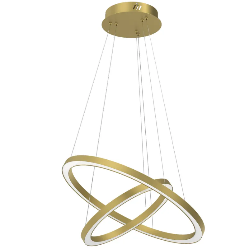 Suspensie Galaxia Milagro Led, Auriu, ML8423, Polonia