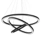 Suspensie Galaxia Milagro Led, Negru, ML8424, Polonia