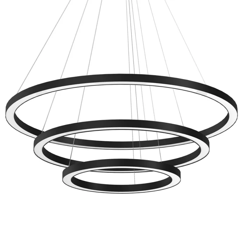 Suspensie Galaxia Milagro Led, Negru, ML8424, Polonia