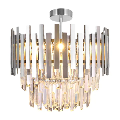 Lustra Plafon Aspen Chrome Milagro E14, Crom, ML8809, Polonia